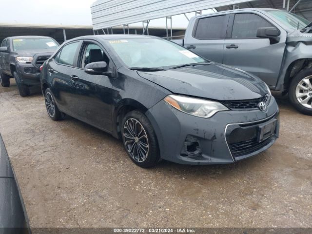 Auction sale of the 2016 Toyota Corolla S Plus, vin: 5YFBURHE8GP457558, lot number: 39022773