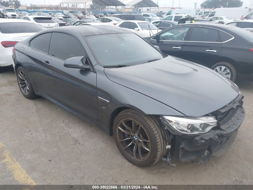 Lot #2474520789 2015 BMW M4 salvage car