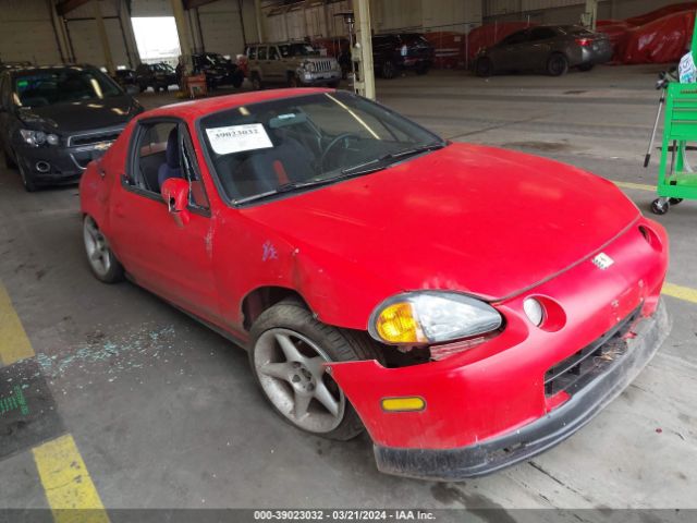 Auction sale of the 1993 Honda Civic Del Sol Si, vin: JHMEH6160PS015048, lot number: 39023032