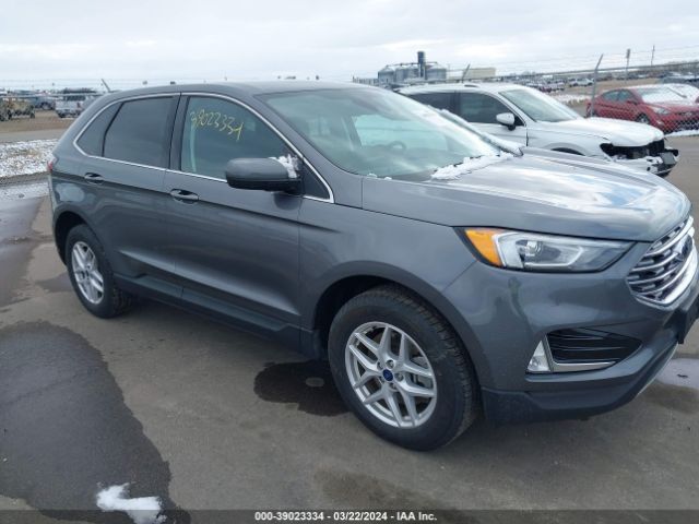 Auction sale of the 2021 Ford Edge Sel, vin: 2FMPK4J97MBA55350, lot number: 39023334