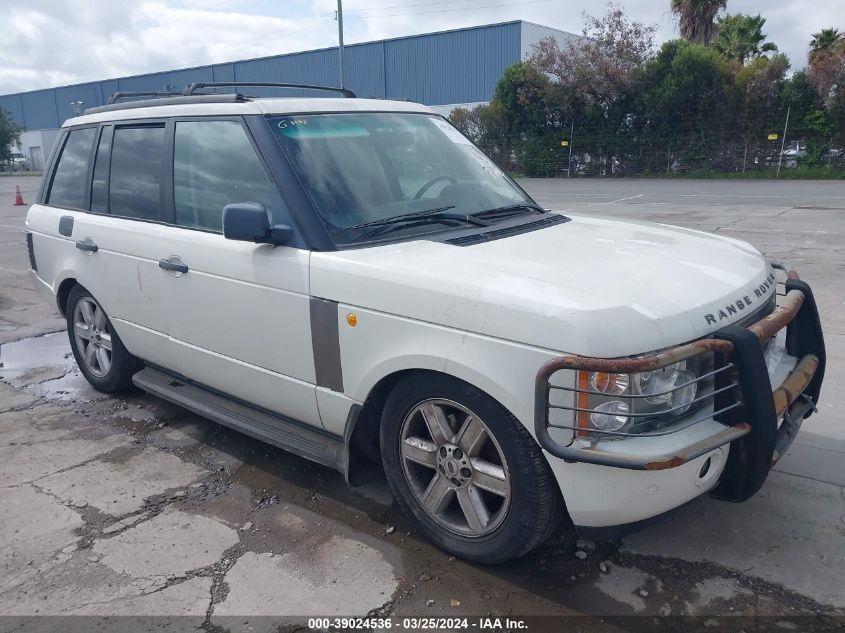 Lot #2490863446 2003 LAND ROVER RANGE ROVER HSE salvage car