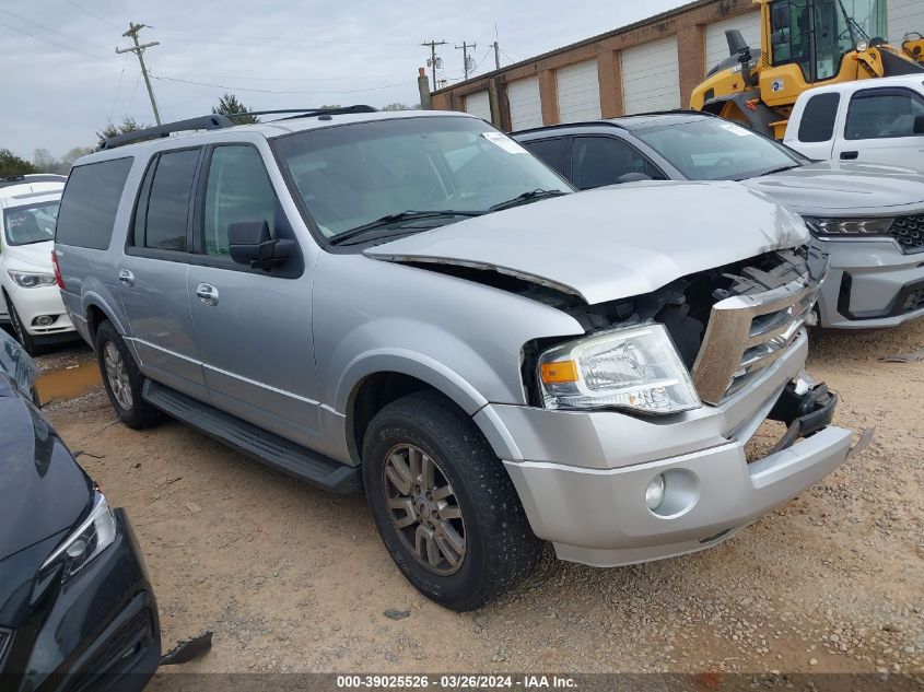 Lot #2474515884 2011 FORD EXPEDITION EL XLT salvage car