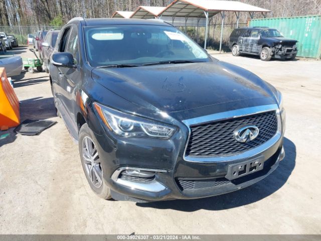 Auction sale of the 2017 Infiniti Qx60, vin: 5N1DL0MMXHC552004, lot number: 39026307