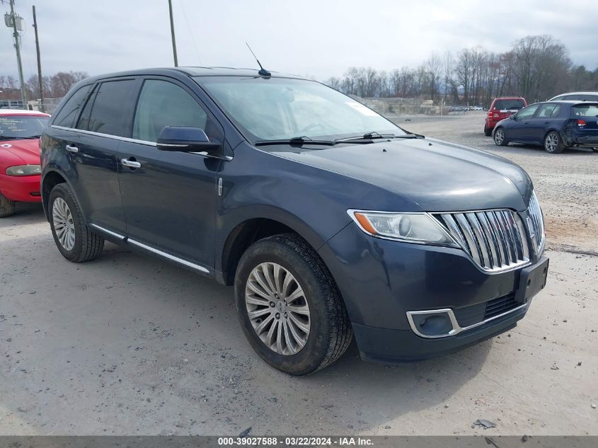 Lot #2506939937 2014 LINCOLN MKX salvage car