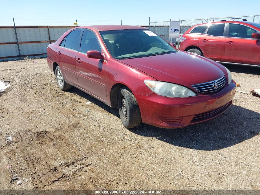 Lot #2474518132 2006 TOYOTA CAMRY LE salvage car