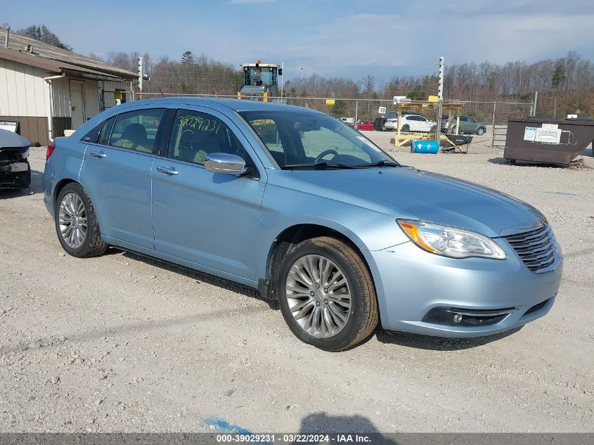 Lot #2509243775 2012 CHRYSLER 200 LIMITED salvage car
