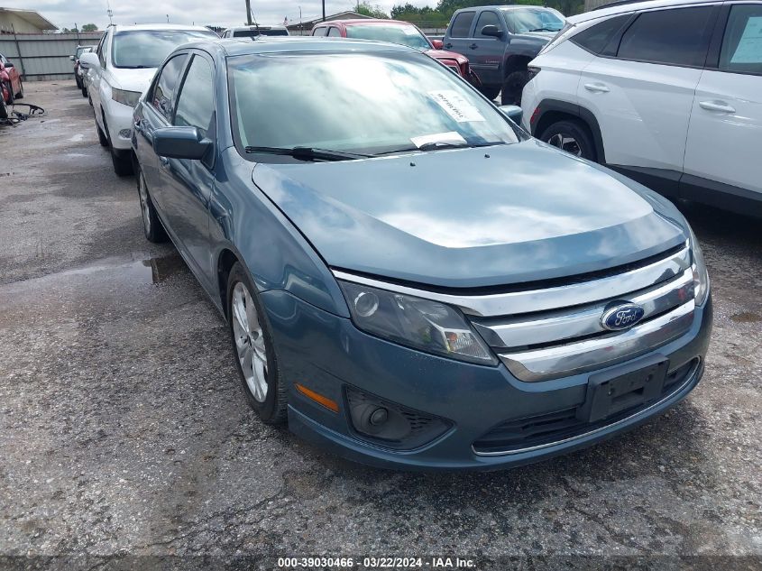 Lot #2486234166 2012 FORD FUSION SE salvage car