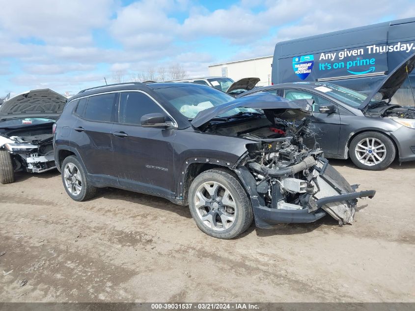 Lot #2490868375 2019 JEEP COMPASS LIMITED 4X4 salvage car