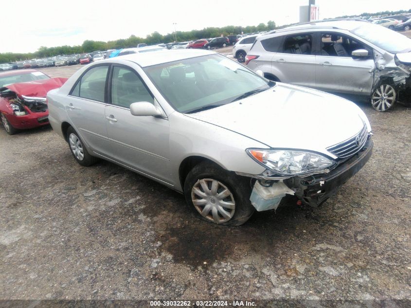 Lot #2486228411 2005 TOYOTA CAMRY LE salvage car