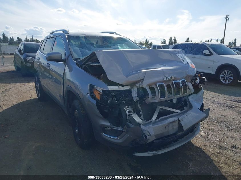 Lot #2495487737 2019 JEEP CHEROKEE LIMITED 4X4 salvage car