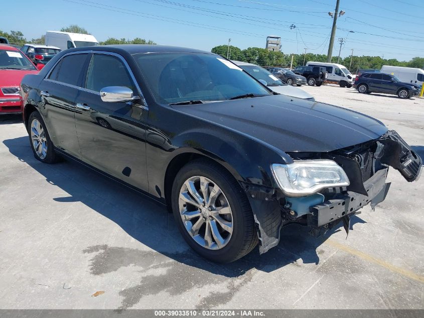 Lot #2490857360 2018 CHRYSLER 300 LIMITED AWD salvage car