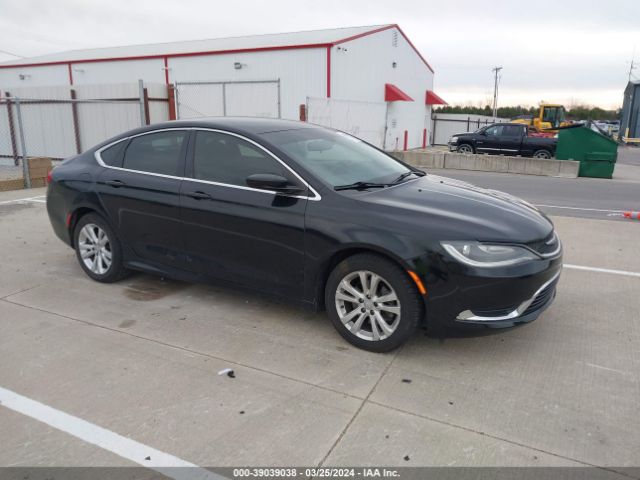 Auction sale of the 2015 Chrysler 200 Limited, vin: 1C3CCCABXFN679667, lot number: 39039038