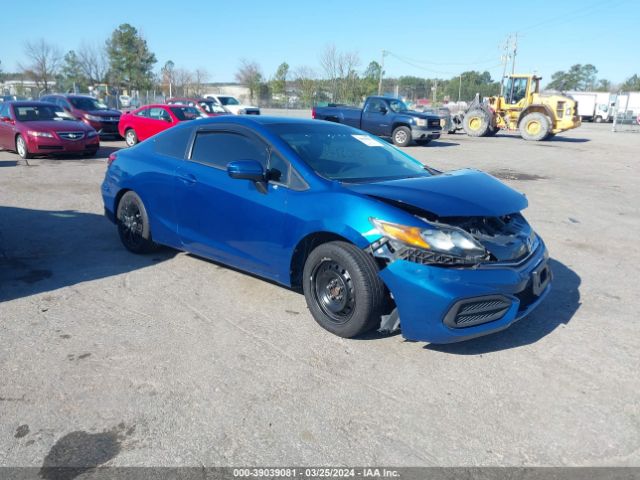 Auction sale of the 2014 Honda Civic Lx, vin: 2HGFG3B56EH519882, lot number: 39039081