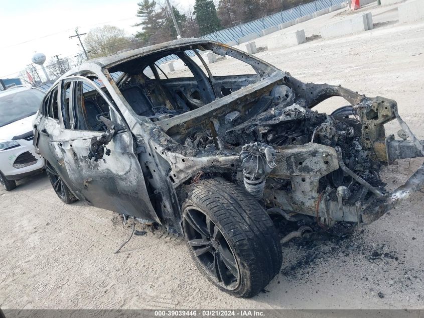 Lot #2502335459 2014 BMW X6 M salvage car