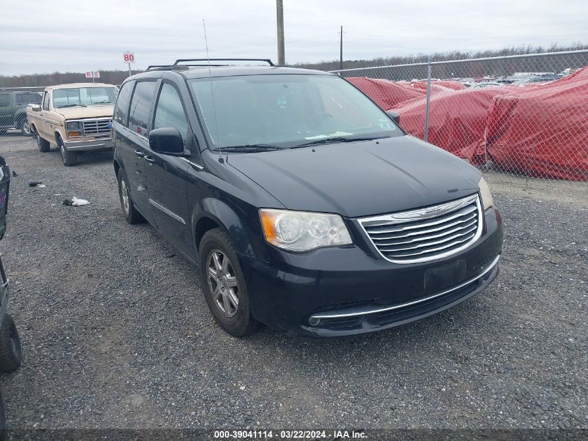Lot #2490857265 2012 CHRYSLER TOWN & COUNTRY TOURING salvage car