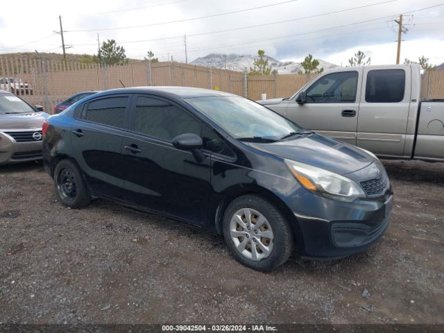 Auction sale of the 2013 Kia Rio Lx, vin: KNADM4A38D6102622, lot number: 39042504