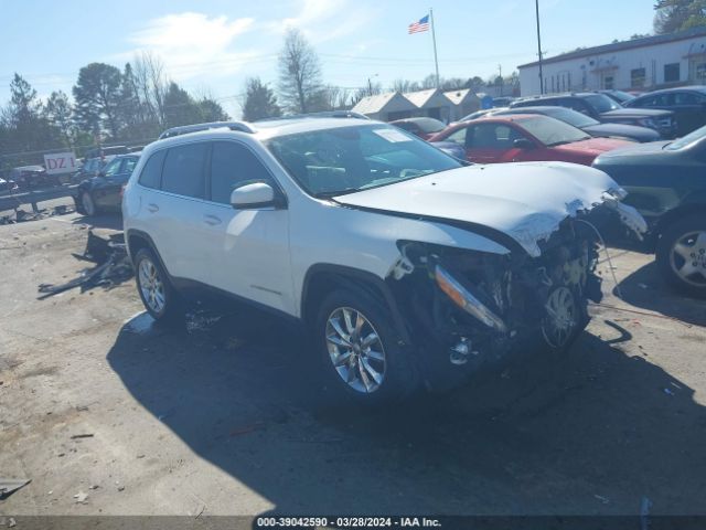 Auction sale of the 2015 Jeep Cherokee Limited, vin: 1C4PJMDS8FW606926, lot number: 39042590