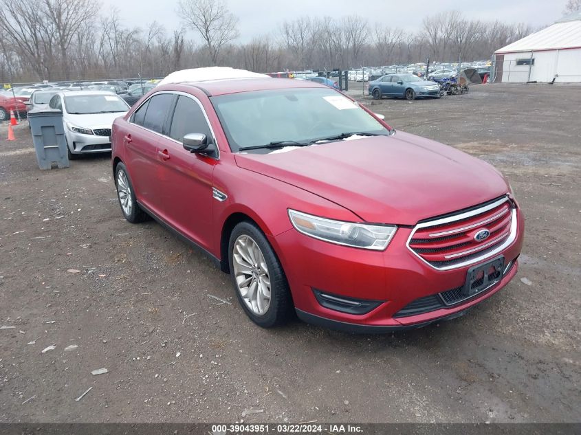 Lot #2506947580 2013 FORD TAURUS LIMITED salvage car