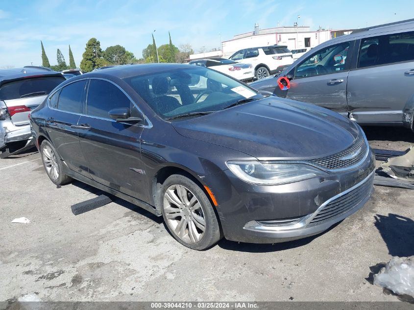 Lot #2488548572 2016 CHRYSLER 200 LIMITED salvage car