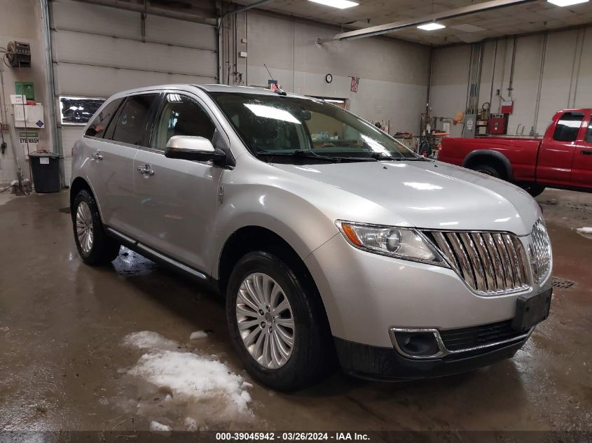 Lot #2506944820 2012 LINCOLN MKX salvage car