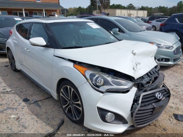 Auction sale of the 2016 Hyundai Veloster Turbo, vin: KMHTC6AE2GU285087, lot number: 39046341