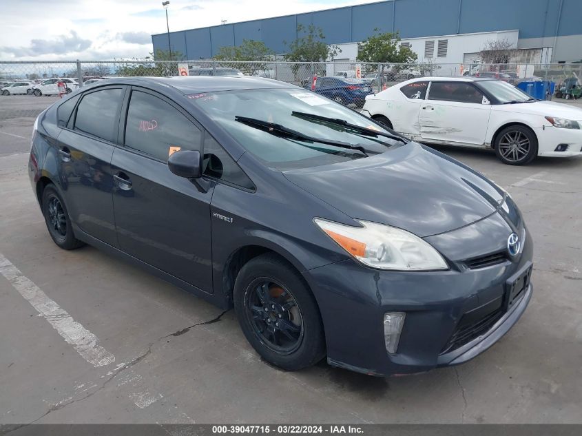 Lot #2506950100 2013 TOYOTA PRIUS TWO salvage car