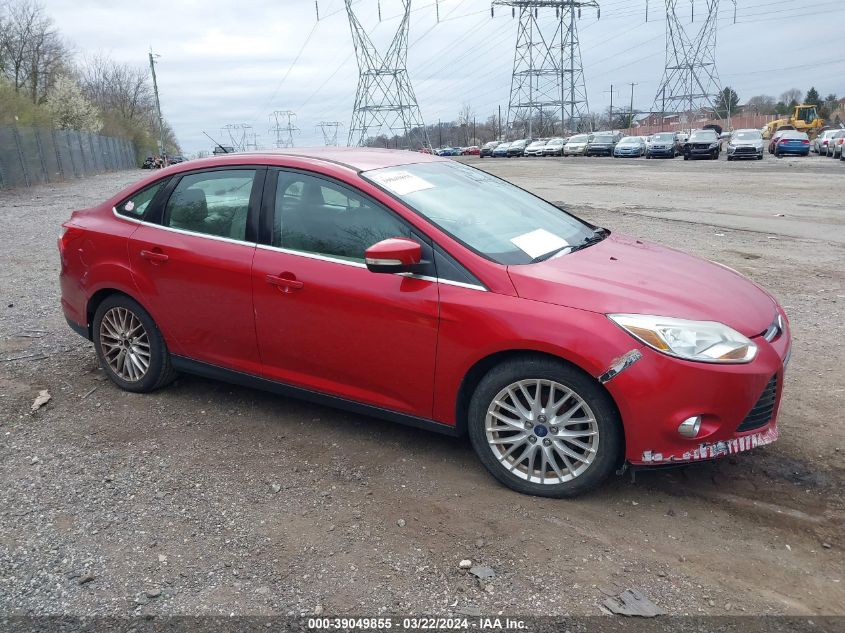 Lot #2427025620 2012 FORD FOCUS SEL salvage car