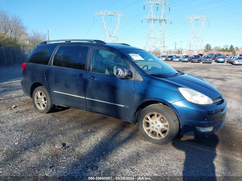 Lot #2427025615 2004 TOYOTA SIENNA XLE LIMITED salvage car