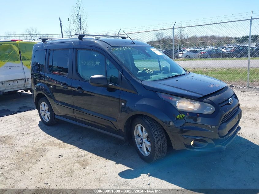Lot #2490868402 2015 FORD TRANSIT CONNECT XLT salvage car
