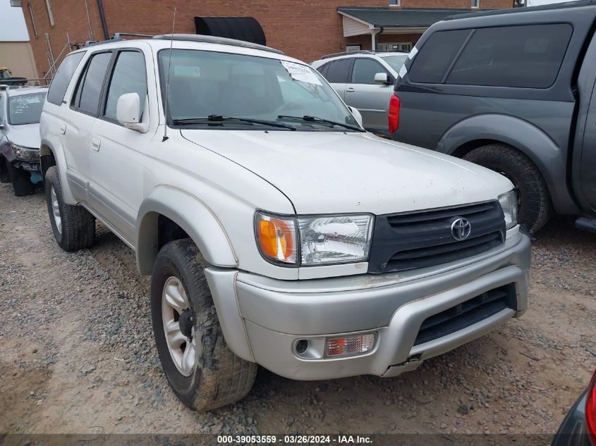 Lot #2490857413 2001 TOYOTA 4RUNNER LIMITED V6 salvage car