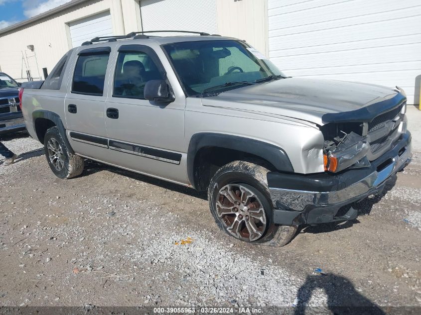 Lot #2474518041 2004 CHEVROLET AVALANCHE 1500 salvage car