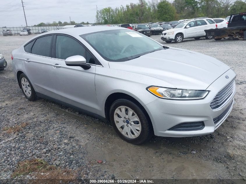 Lot #2490857370 2014 FORD FUSION S salvage car