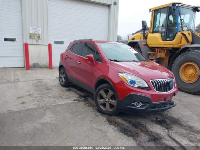 Auction sale of the 2014 Buick Encore Leather, vin: KL4CJGSB2EB773396, lot number: 39056384