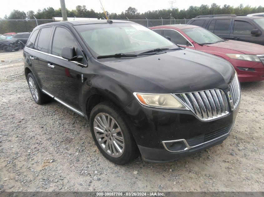 Lot #2472391670 2011 LINCOLN MKX salvage car