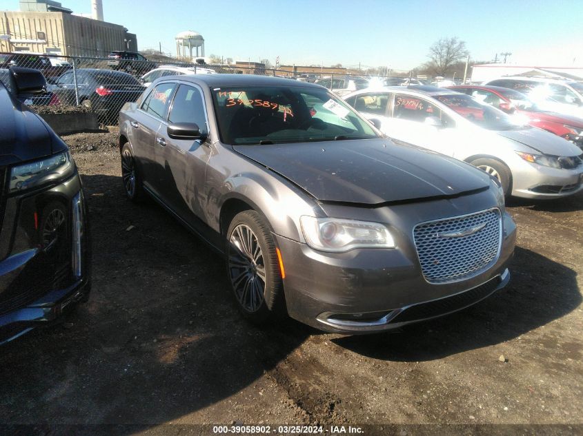 Lot #2427030560 2016 CHRYSLER 300 LIMITED salvage car