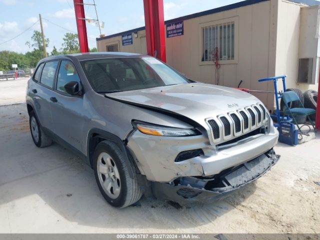 Auction sale of the 2017 Jeep Cherokee Sport Fwd, vin: 1C4PJLAB4HW503407, lot number: 39061787