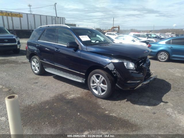 Auction sale of the 2015 Mercedes-benz Ml 350 4matic, vin: 4JGDA5HB3FA590131, lot number: 39062256