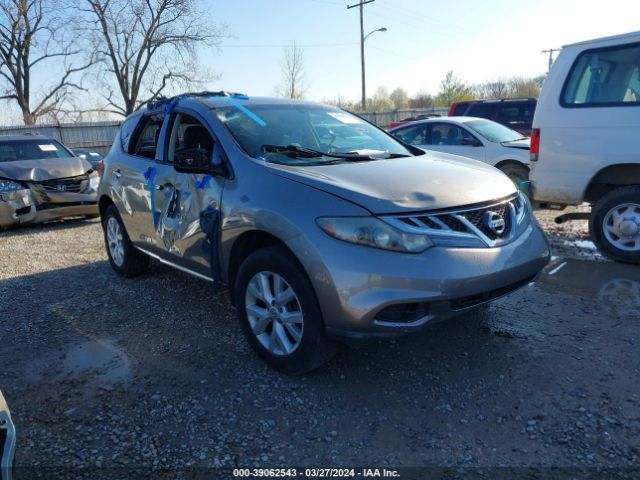 Auction sale of the 2012 Nissan Murano S, vin: JN8AZ1MW0CW202325, lot number: 39062543