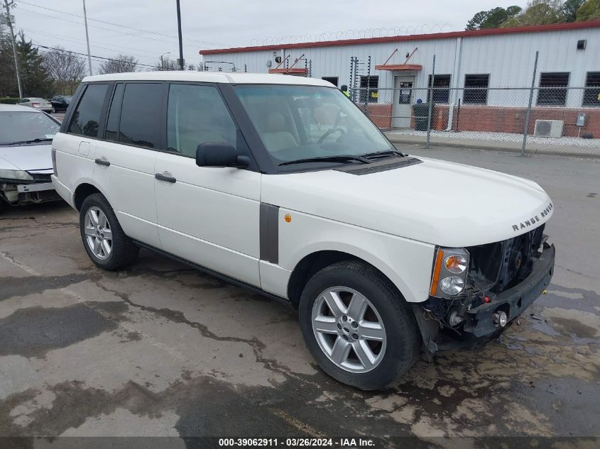 Lot #2490857428 2003 LAND ROVER RANGE ROVER HSE salvage car