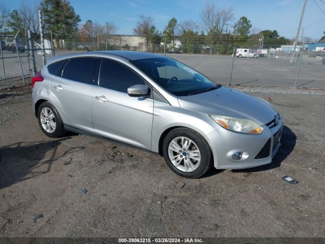 Auction sale of the 2012 Ford Focus Sel, vin: 1FAHP3M22CL316455, lot number: 39063215