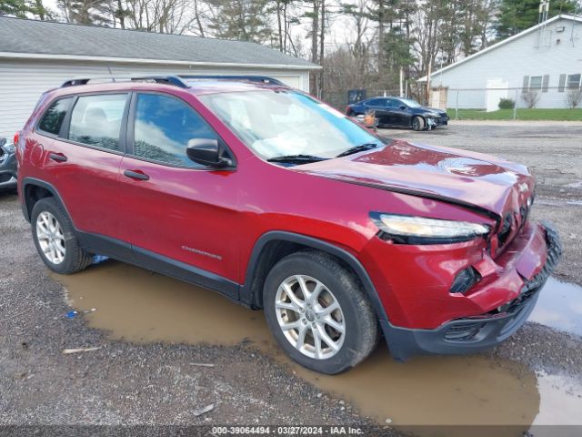 Auction sale of the 2015 Jeep Cherokee Sport, vin: 1C4PJLAB3FW658379, lot number: 39064494