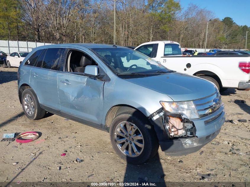 Lot #2504636184 2008 FORD EDGE LIMITED salvage car