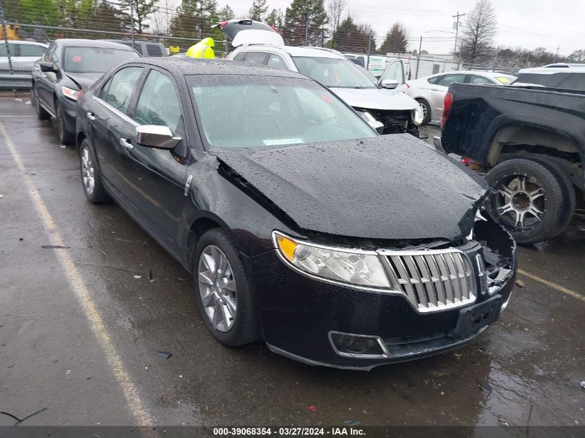 Lot #2490856819 2010 LINCOLN MKZ salvage car