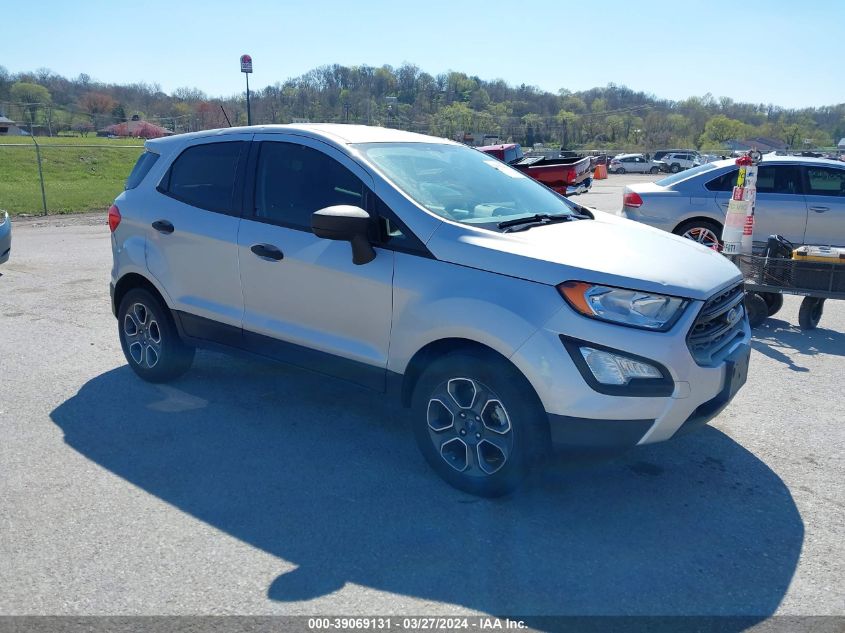 Lot #2511543924 2019 FORD ECOSPORT S salvage car