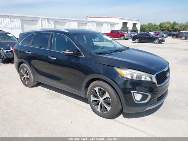 Auction sale of the 2016 Kia Sorento 3.3l Ex, vin: 5XYPH4A50GG133189, lot number: 39070421