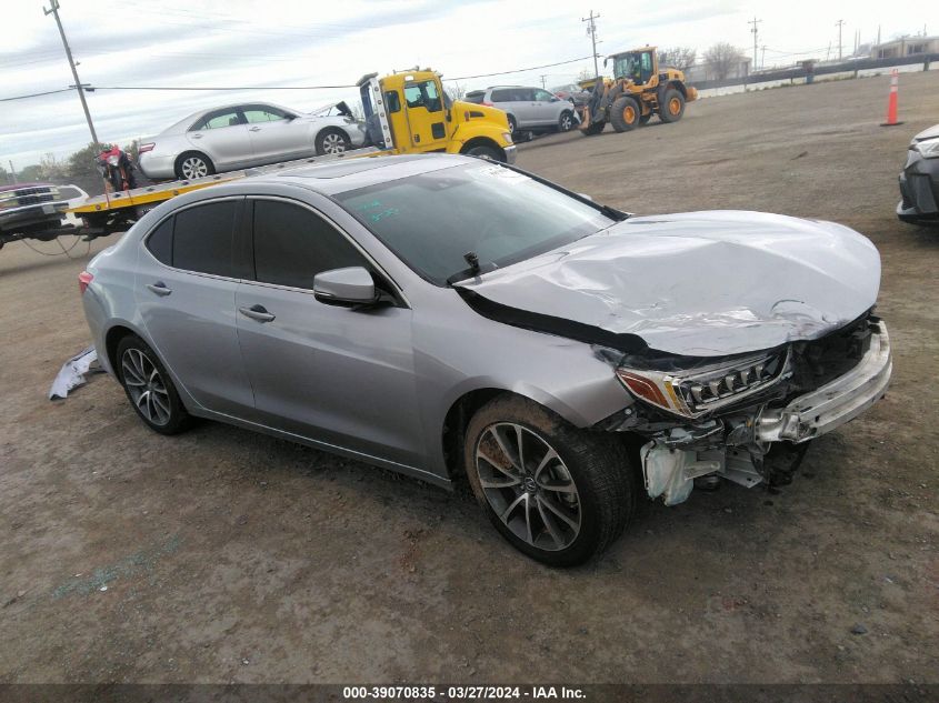 Lot #2504643678 2018 ACURA TLX salvage car