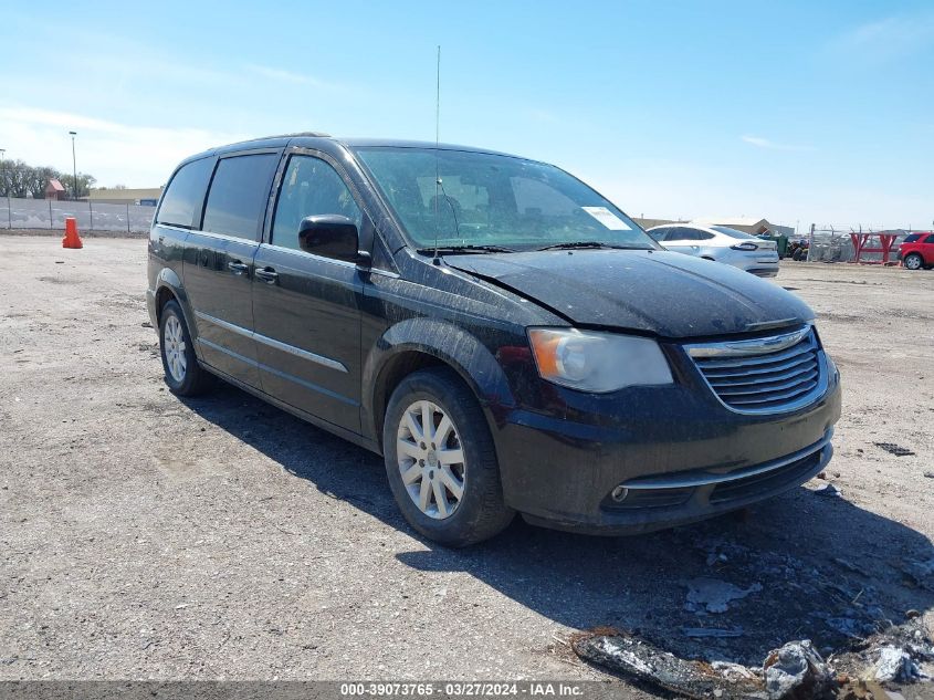 Lot #2490854323 2014 CHRYSLER TOWN & COUNTRY TOURING salvage car