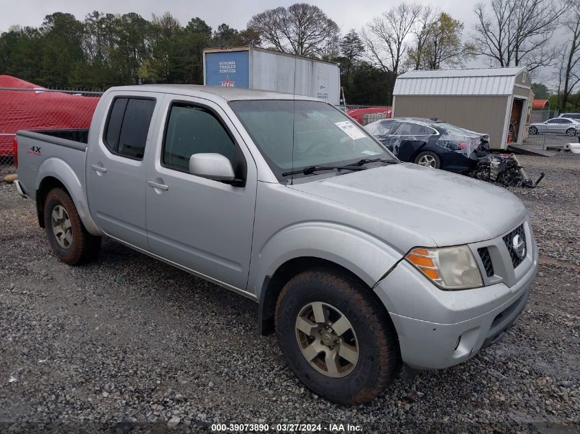 Lot #2427026058 2009 NISSAN FRONTIER PRO-4X salvage car