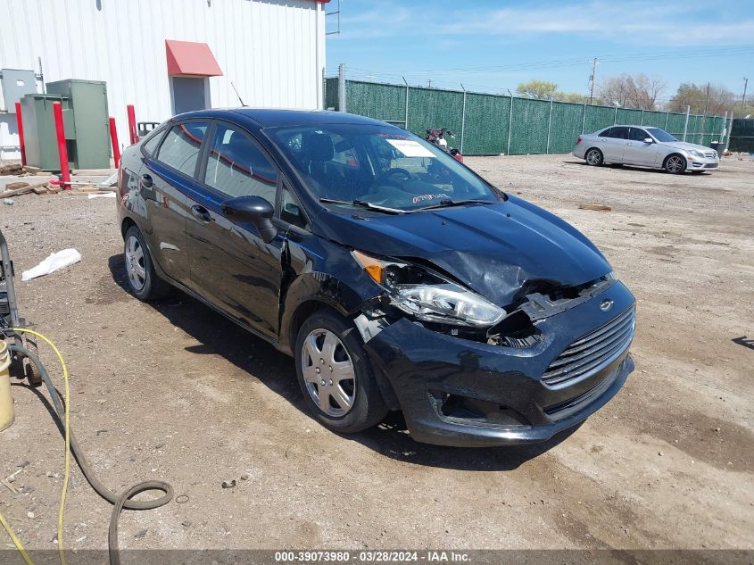 Lot #2490854324 2016 FORD FIESTA S salvage car