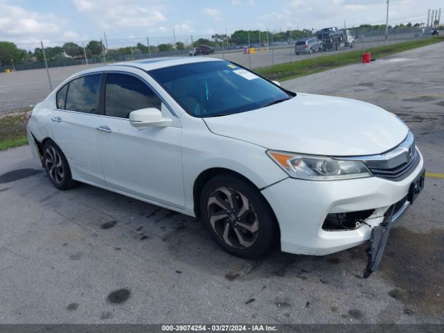 Auction sale of the 2016 Honda Accord Ex, vin: 1HGCR2F75GA049865, lot number: 39074254